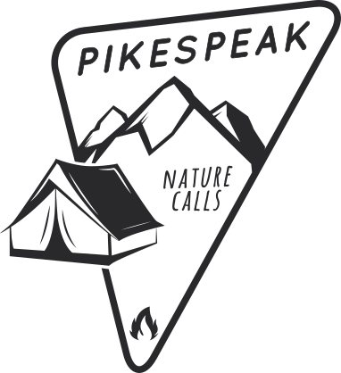 Pikespeak Nature Camping Sticker