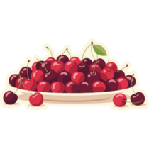 Pile Of Cherries Sticker