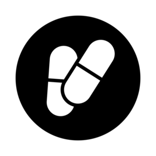 Pills Circle Transfer Sticker