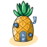Pineapple House Sticker