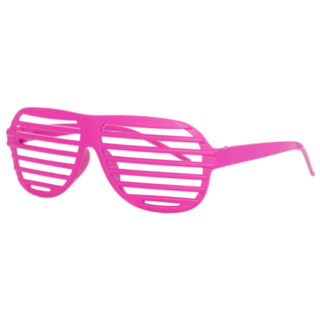 Pink 80s Slot Glasses Illustration Sticker