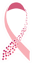 Pink Awareness Ribbon Breast Cancer Illustration Sticker