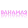 Pink Bahamas Sticker