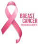 Pink Breast Cancer Awareness Ribbon Sticker