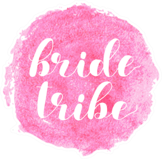 Pink Bride Tribe Sticker