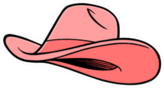 Pink Cowgirl Hat Sticker