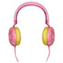 Pink Donut Headphones Sticker