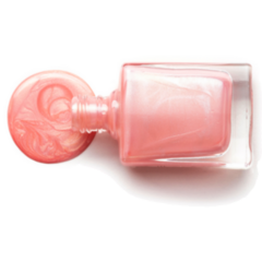 Pink Glitter Nail Polish Spill Sticker