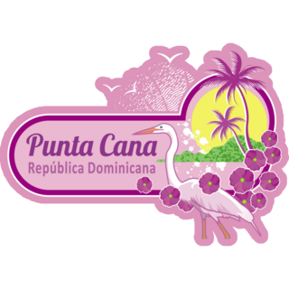 Pink Punta Cana Sticker