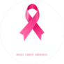 Pink Ribbon Breast Cancer Sticker