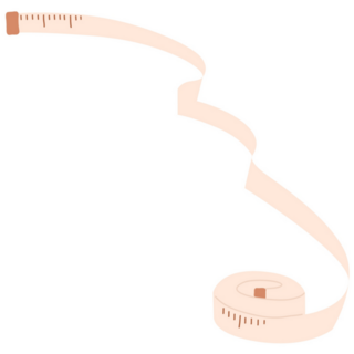 Pink Sewing Tape Sticker