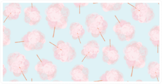 Pink Sweet Cotton Candy Sticker