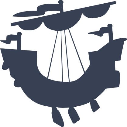 Pirate Ship Sticker