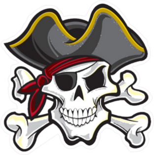 Pirate Sticker