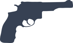 Pistol Gun Sticker