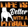 Pit Bull Life Sticker
