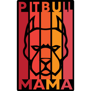 Pit Bull Mama Sticker