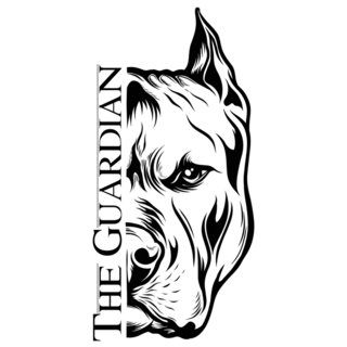 Pitbull Guardian Sticker
