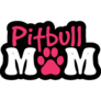 Pitbull Mom Sticker