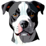 Pitbull Terrier Dog Sticker