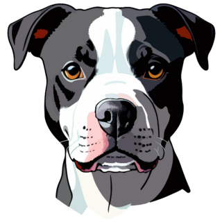 Pitbull Terrier Dog Sticker