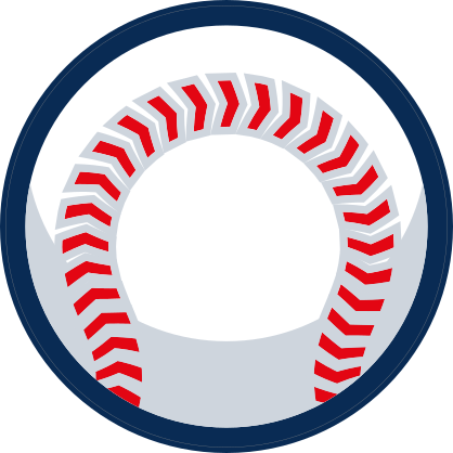 Pitching Seams Up Baseball Sticker