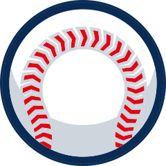 Pitching Seams Up Baseball Sticker