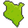 Pixel Art Of Kenya Map Sticker