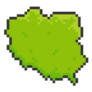 Pixel Art Of Poland Map Green Sticker
