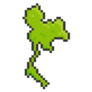 Pixel Art Of Thailand Map Green Sticker