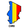 Pixel Chad Map Sticker
