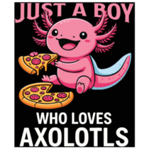 Pizza Boy Axolotl Sticker