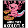 Pizza Boy Axolotl Sticker