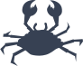 Plain Crab Sticker