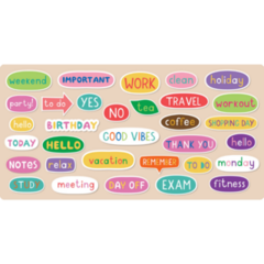 Planner Journal Sticker Sheet