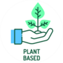 Plant Based Illustration Sticker