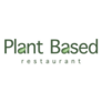 Plant Based Restaurant Logo Lettering Sticker