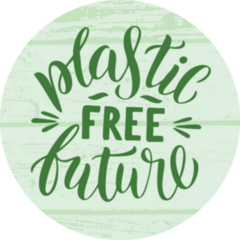 Plastic Free Future - Recycle Sticker