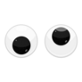 Plastic Toy Wobbly Eyes Sticker