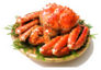 Plated Red King Crab Sticker