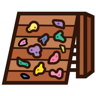 Playground Climbing Wall Sticker