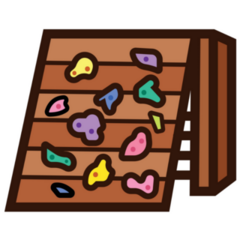 Playground Climbing Wall Sticker