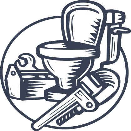 Plumber Toilet Wrench Tools Sticker