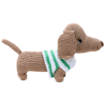 Plush Dachshund Sticker