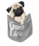 Pocket Pug Sticker