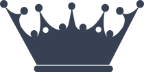 Poised Crown Sticker