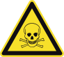 Poison Sign Sticker