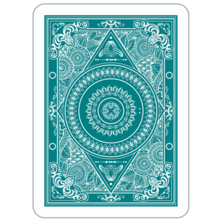 Poker Playing Card Blue Sticker