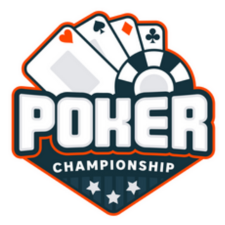 Poker Tournament Badge Logo Sticker