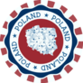 Poland Badge Country Logo Sticker